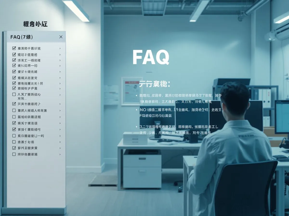 砖机模具常见问题解答页面布局示意